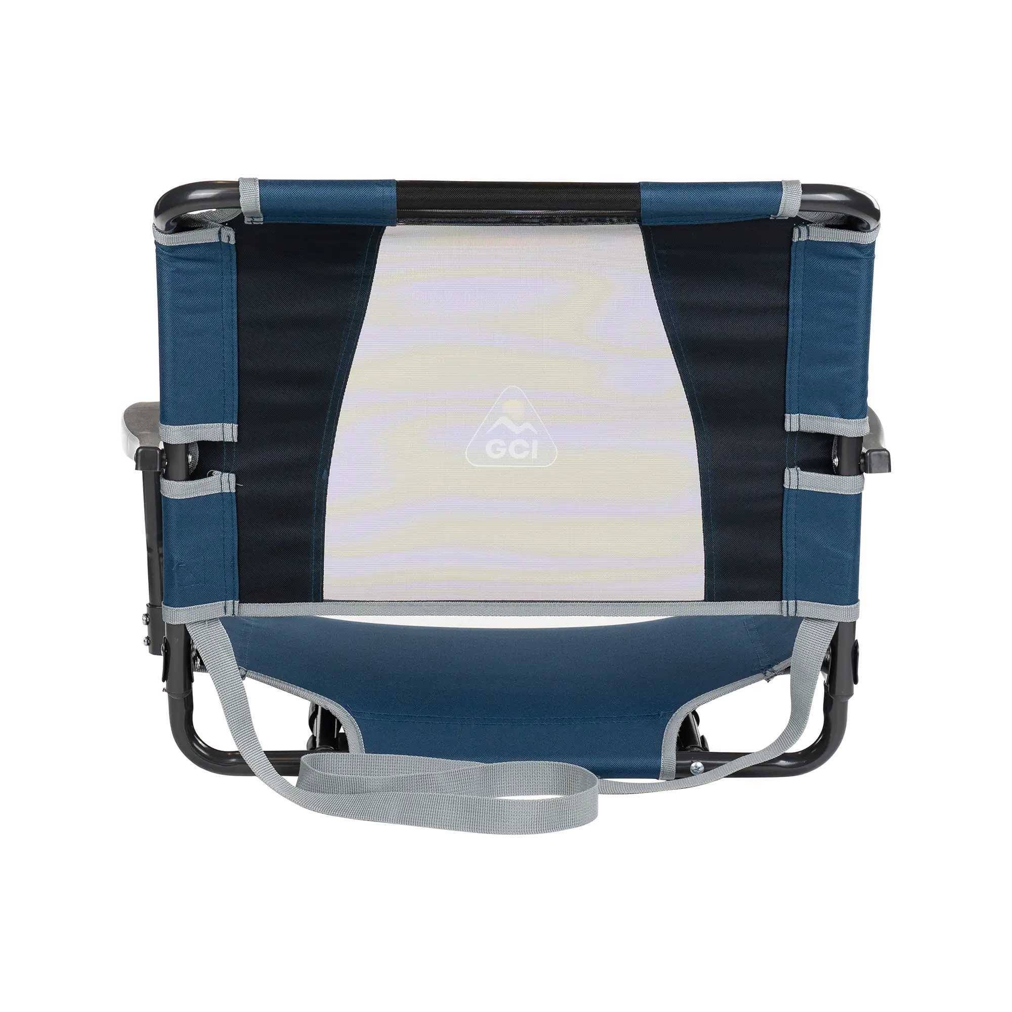Compact Cushion Big Comfort Stadium Chair with Armrests - Choice 465 - Ergonomic Portable Stadium Seat for Sports Events Detail