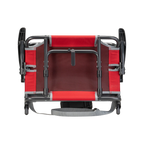 Compact Cushion Big Comfort Stadium Chair with Armrests - Choice 465 - Ergonomic Portable Stadium Seat for Sports Events Detail