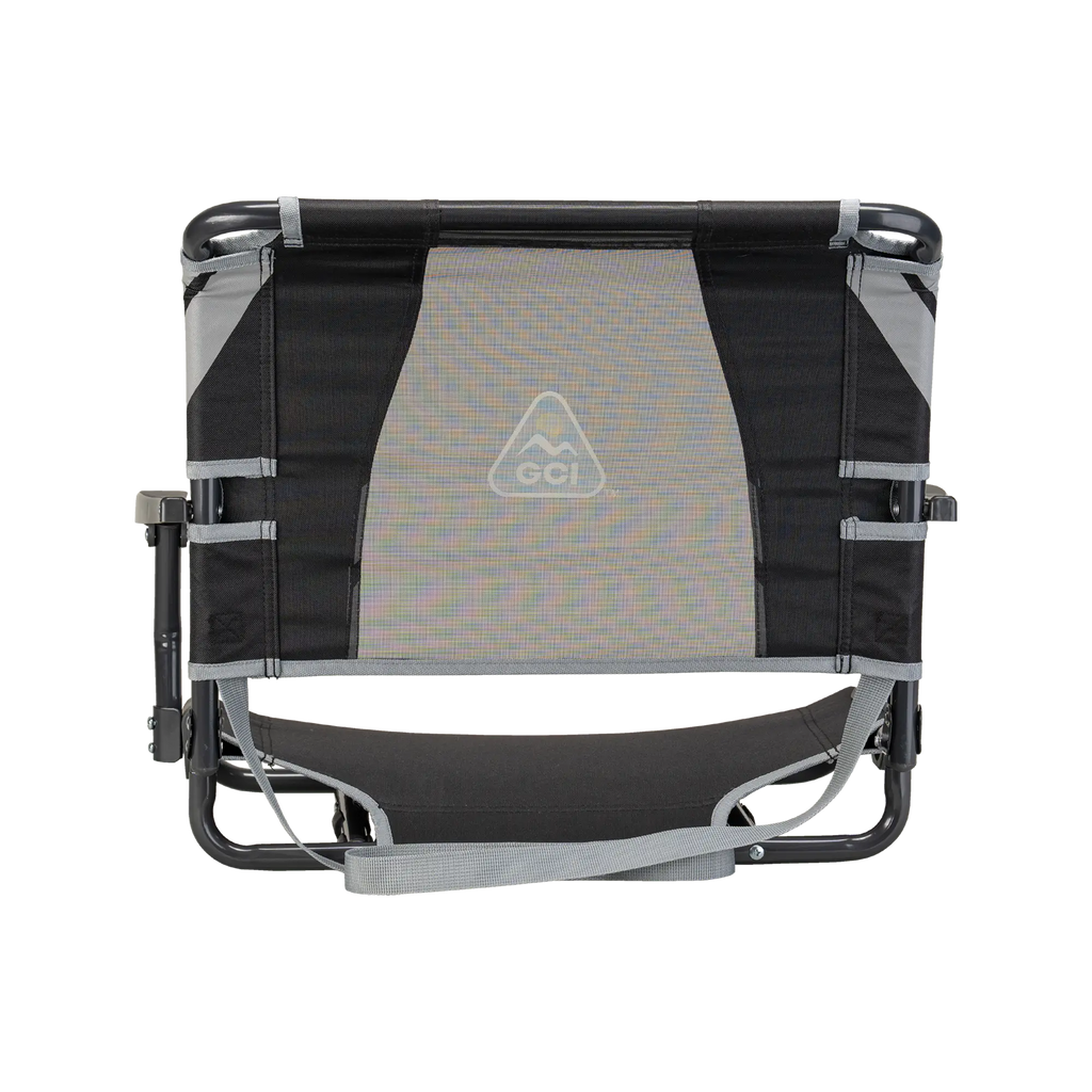 Compact Cushion Big Comfort Stadium Chair with Armrests - Choice 465 - Ergonomic Portable Stadium Seat for Sports Events Detail