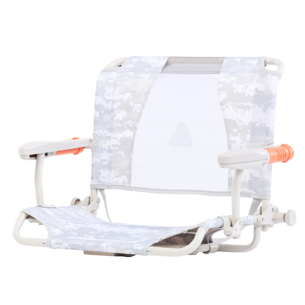 Luxury Camp Stadium Rock-Cliner - Choice 540 - Heavy-Duty Kickback Rocker with Beverage Holder Detail