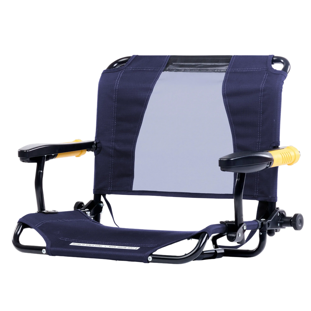 Luxury Camp Stadium Rock-Cliner - Choice 540 - Heavy-Duty Kickback Rocker with Beverage Holder Detail