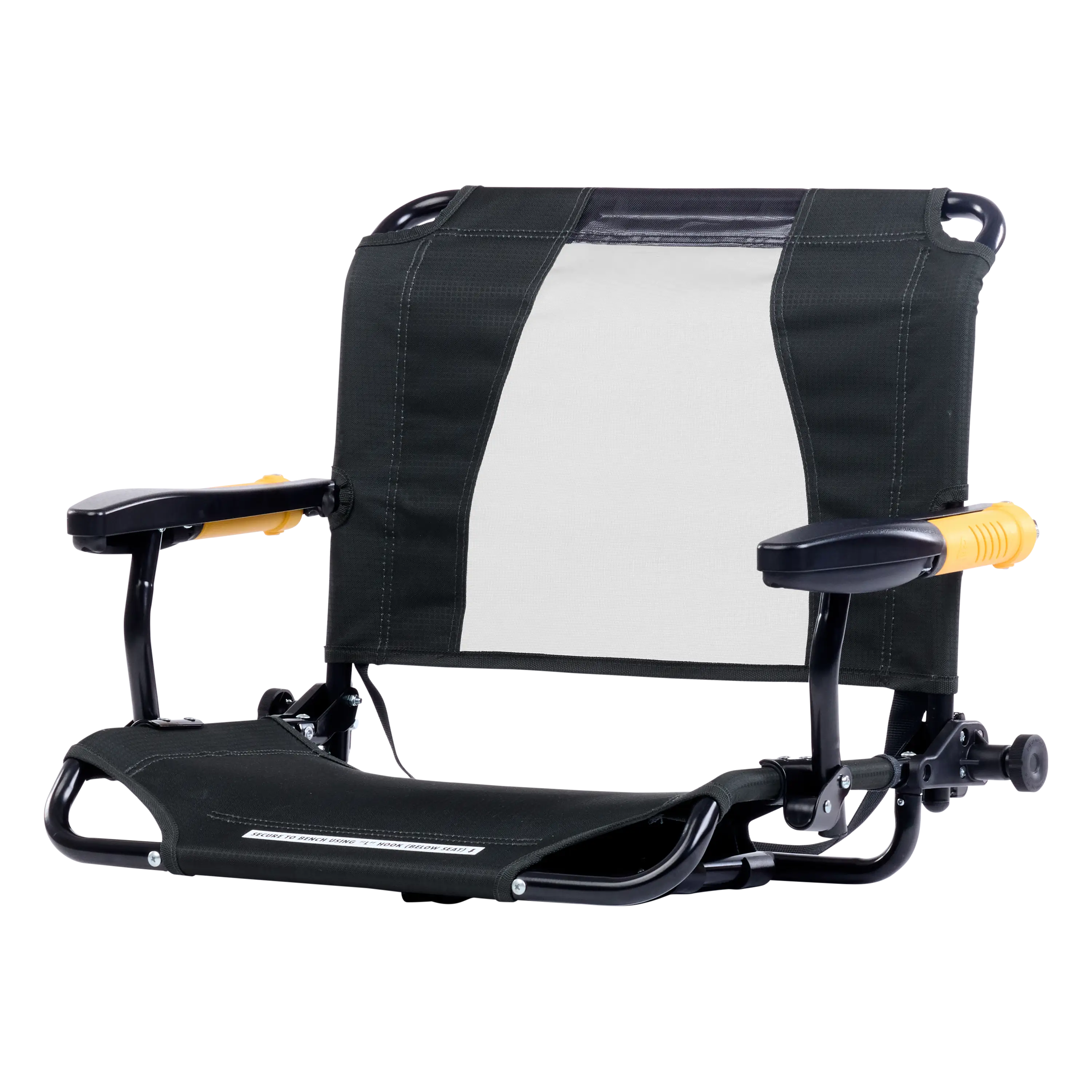 Luxury Camp Stadium Rock-Cliner - Choice 540 - Heavy-Duty Kickback Rocker with Beverage Holder Detail