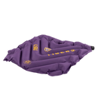 Ultra-Lightweight College V Seat Inflatable Stadium Cushion - LSU Tigers - Choice 762 - Grandstand Cushion Seat with Secure Under-Bench Hooks Detail