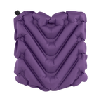Ultra-Lightweight College V Seat Inflatable Stadium Cushion - LSU Tigers - Choice 762 - Grandstand Cushion Seat with Secure Under-Bench Hooks Detail