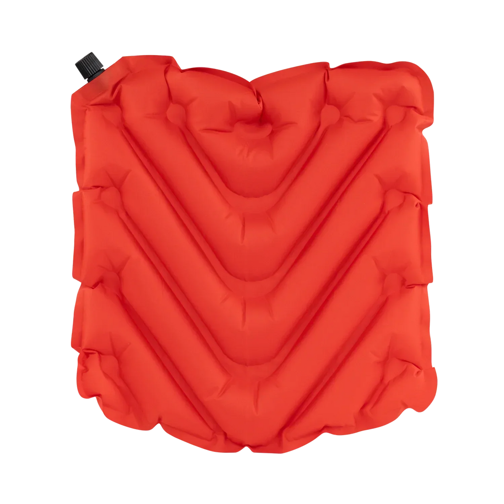 Ultra-Lightweight College V Seat Inflatable Stadium Cushion - Nebraska Cornhuskers - Choice 277 - Bleacher-Friendly Stadium Chair with Back Support Detail