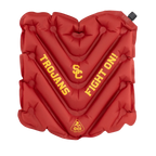 Ultra-Lightweight College V Seat Inflatable Stadium Cushion - USC Trojans - Choice 523 - Grandstand Cushion Seat with Secure Under-Bench Hooks - Default Title