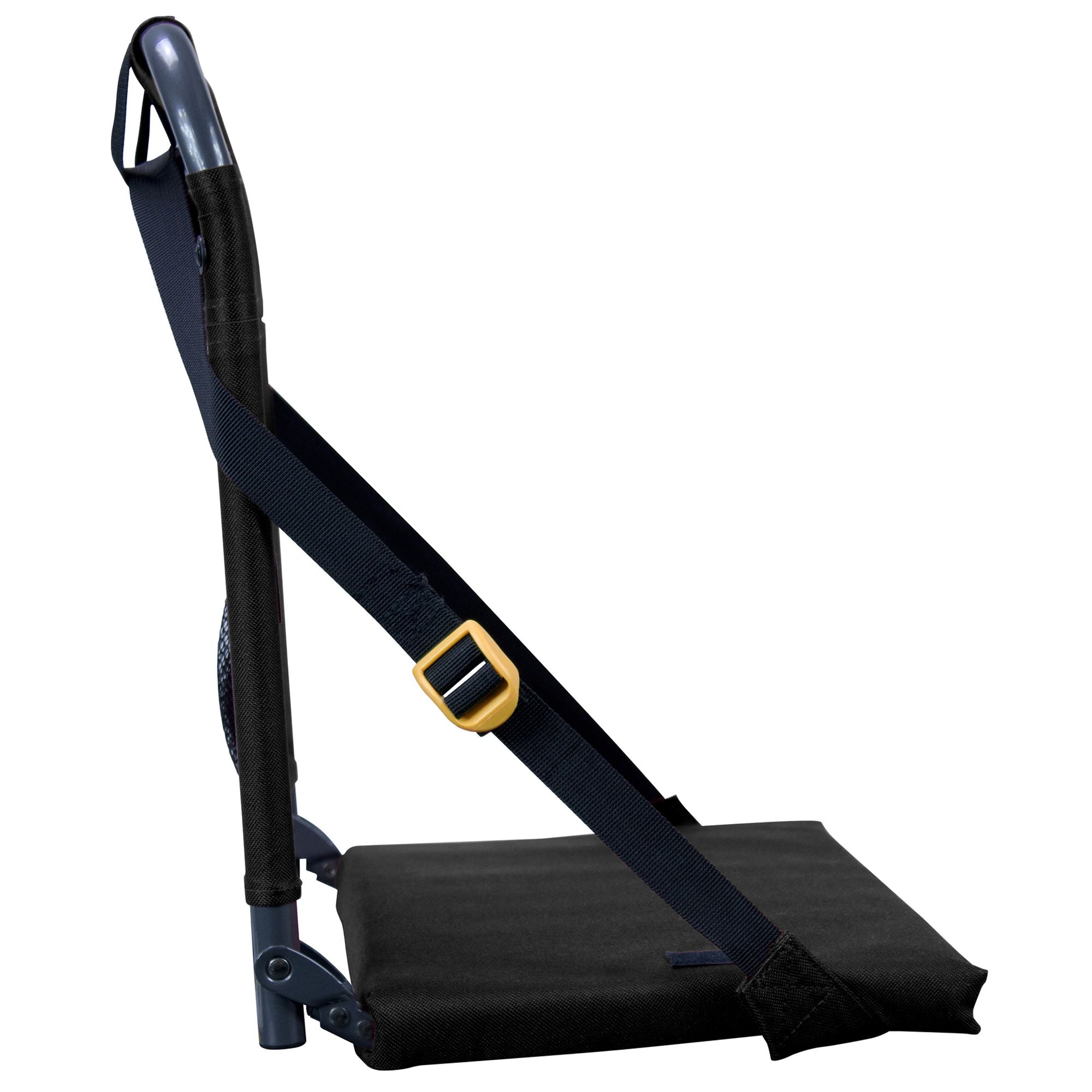 Secure-Hook BleacherBack - Choice 696 - Bleacher-Friendly Stadium Chair with Back Support Detail