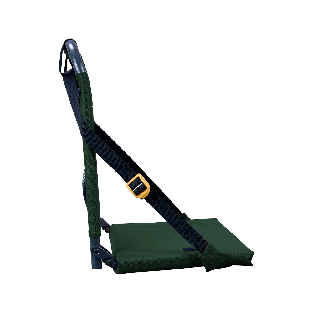 Secure-Hook BleacherBack - Choice 696 - Bleacher-Friendly Stadium Chair with Back Support Detail