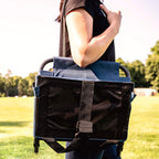 Secure-Hook BleacherBack - Choice 696 - Bleacher-Friendly Stadium Chair with Back Support Detail