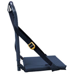 Secure-Hook BleacherBack - Choice 696 - Bleacher-Friendly Stadium Chair with Back Support Detail