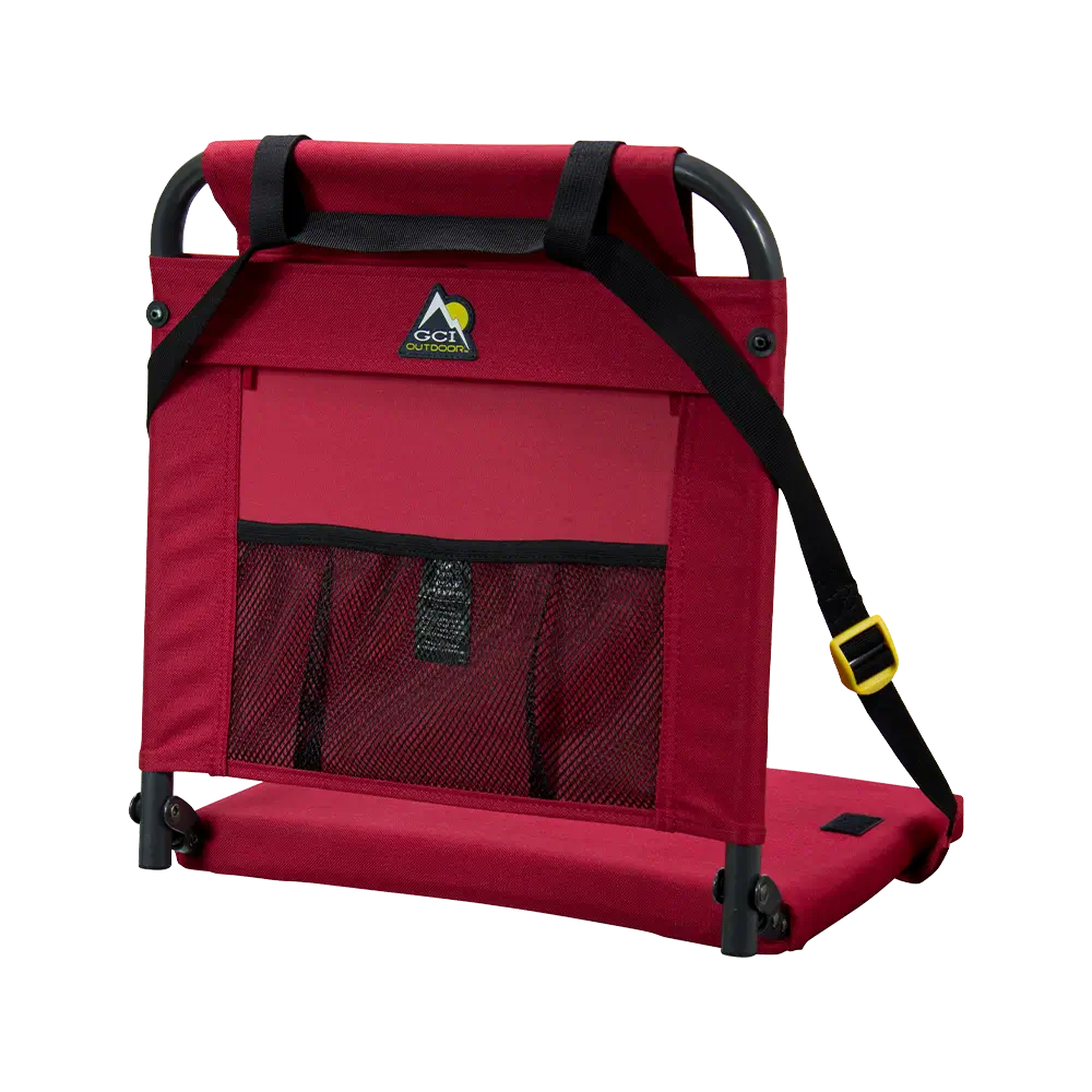 Secure-Hook BleacherBack - Choice 696 - Bleacher-Friendly Stadium Chair with Back Support Detail