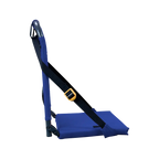 Secure-Hook BleacherBack - Choice 696 - Bleacher-Friendly Stadium Chair with Back Support Detail