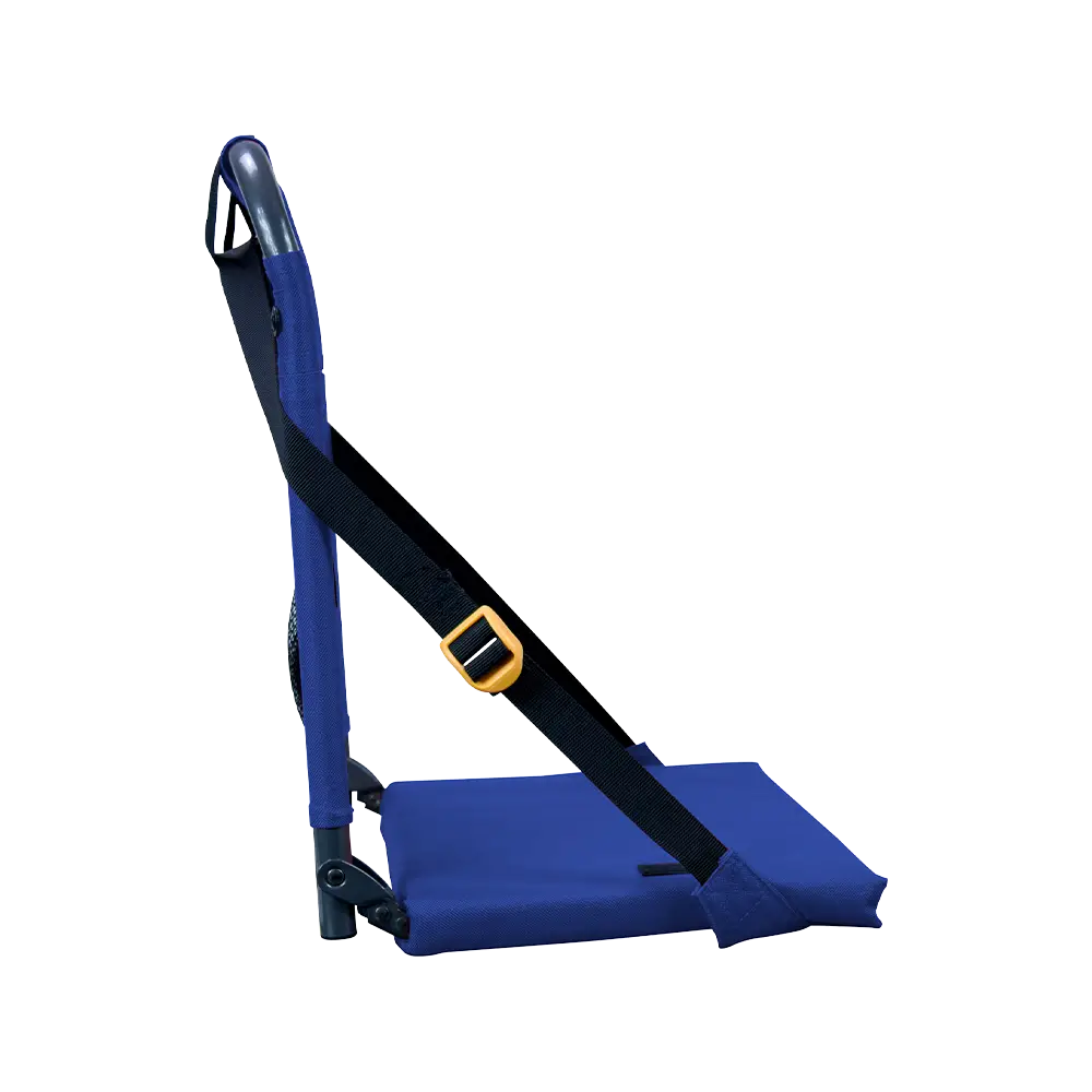 Secure-Hook BleacherBack - Choice 696 - Bleacher-Friendly Stadium Chair with Back Support Detail