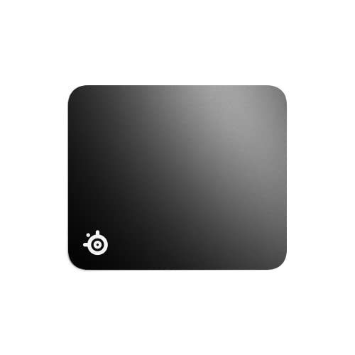 Classic SteelSeries QcK Medium Gaming Mousepad — Black — Non-Slip Kit