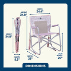Luxury Camp Freestyle Rocker - Choice 711 - Freestyle Rocker Portable Outdoor Folding Chair Detail