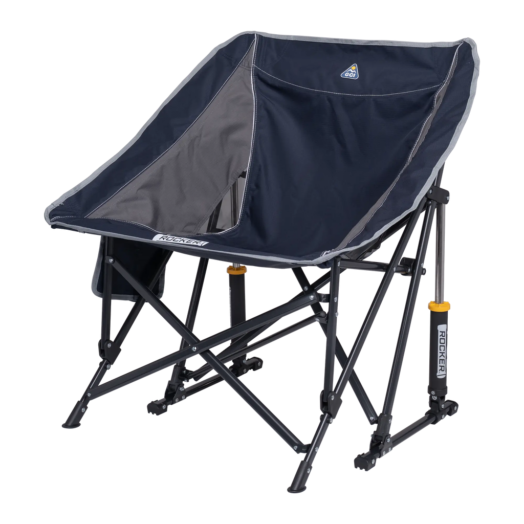 Premium All-Weather Pod Rocker - Choice 933 - Heavy-Duty Kickback Rocker with Beverage Holder Detail