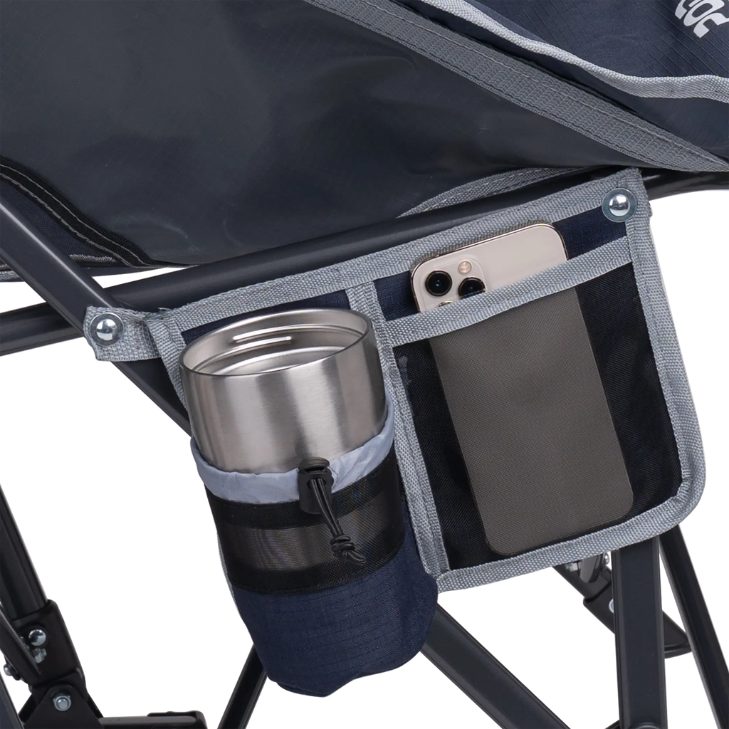 Premium All-Weather Pod Rocker - Choice 933 - Heavy-Duty Kickback Rocker with Beverage Holder Detail