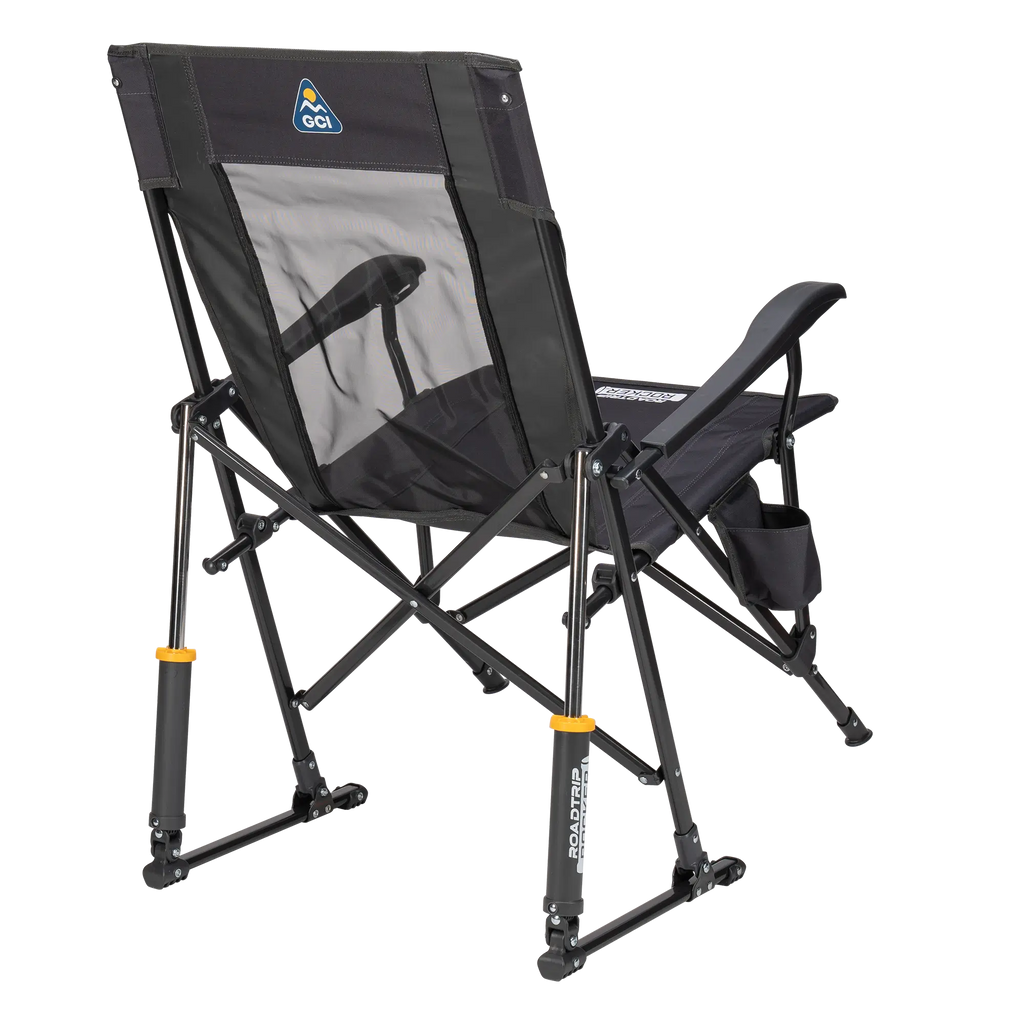 Patented Spring-Action RoadTrip Rocker - Choice 855 - Freestyle Rocker Portable Outdoor Folding Chair Detail