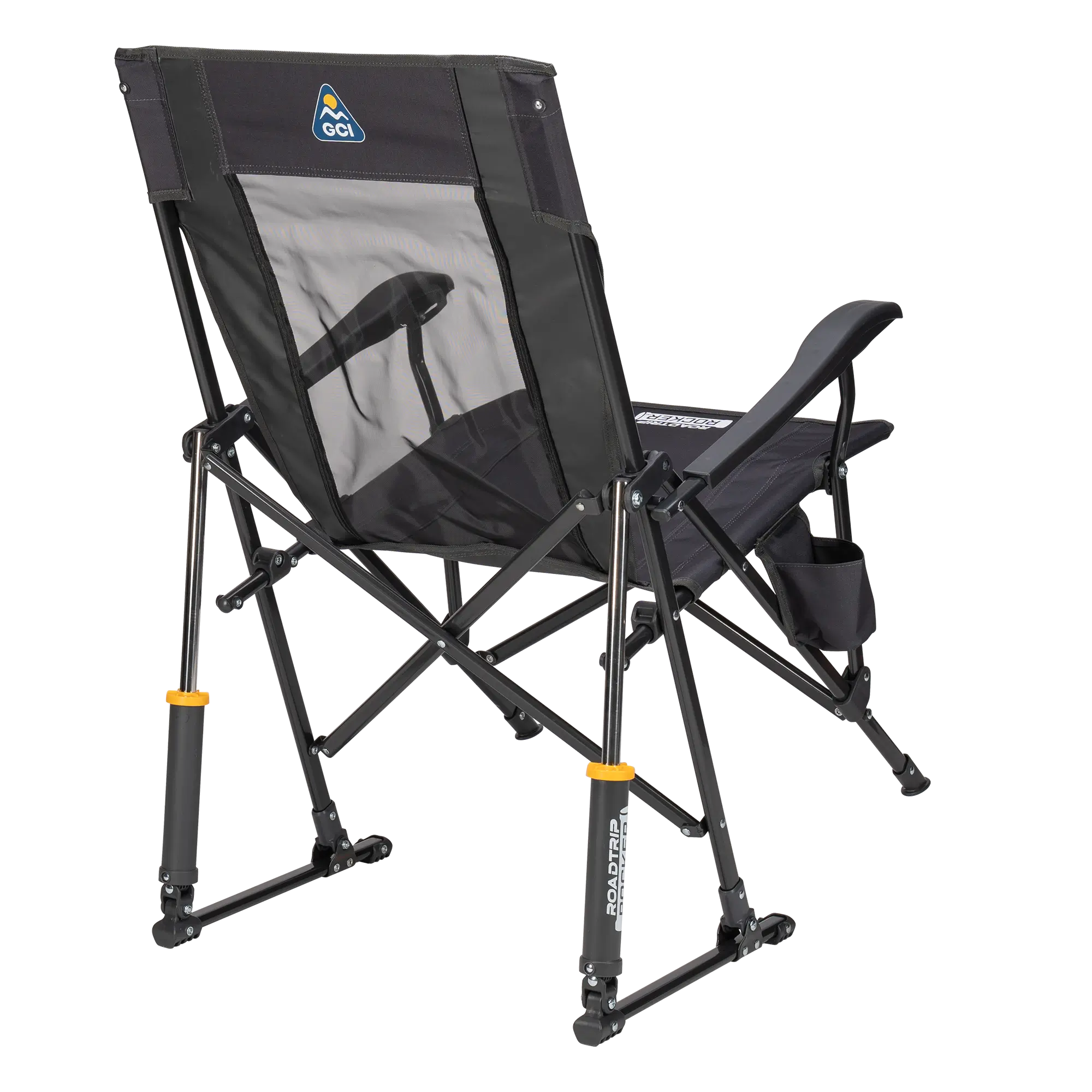 Patented Spring-Action RoadTrip Rocker - Choice 855 - Freestyle Rocker Portable Outdoor Folding Chair Detail