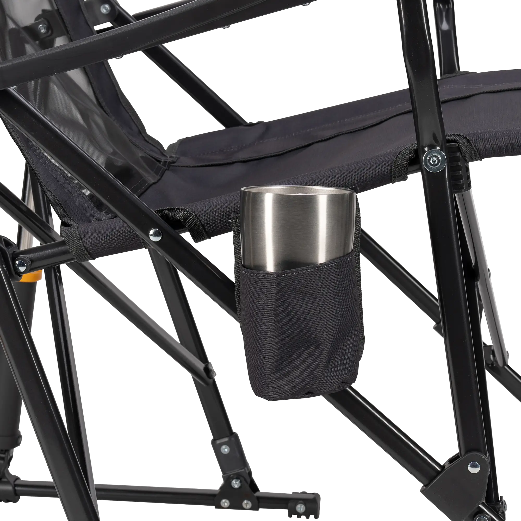 Patented Spring-Action RoadTrip Rocker - Choice 855 - Freestyle Rocker Portable Outdoor Folding Chair Detail