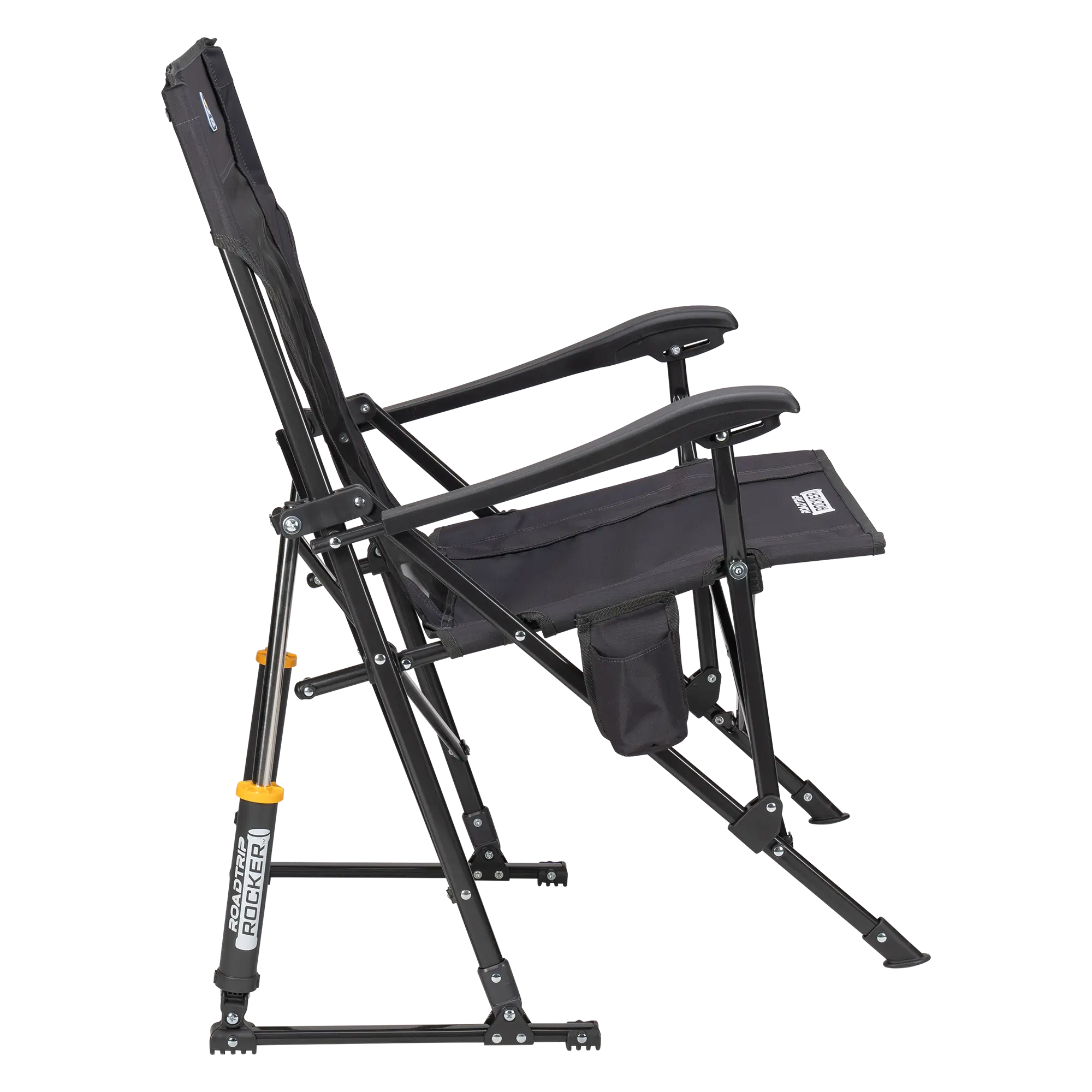 Patented Spring-Action RoadTrip Rocker - Choice 855 - Freestyle Rocker Portable Outdoor Folding Chair Detail