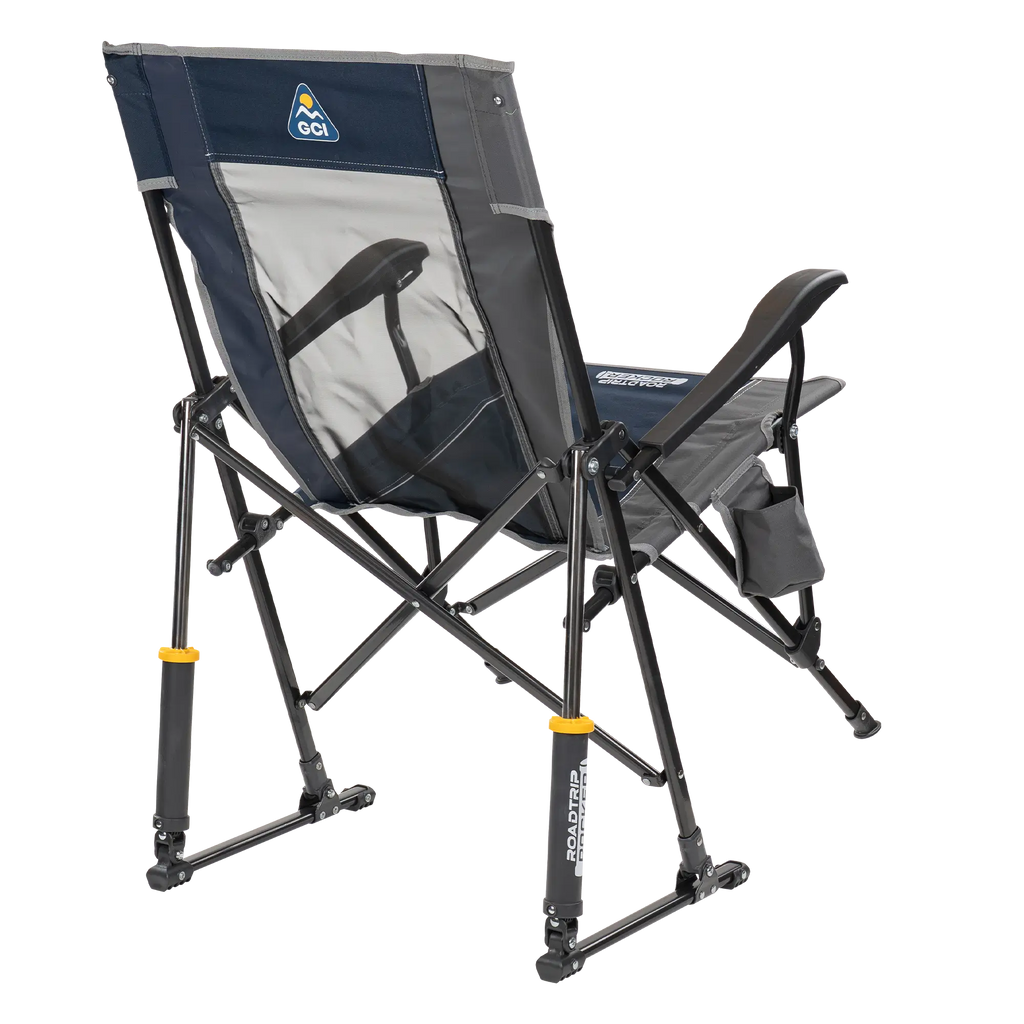 Patented Spring-Action RoadTrip Rocker - Choice 855 - Freestyle Rocker Portable Outdoor Folding Chair Detail