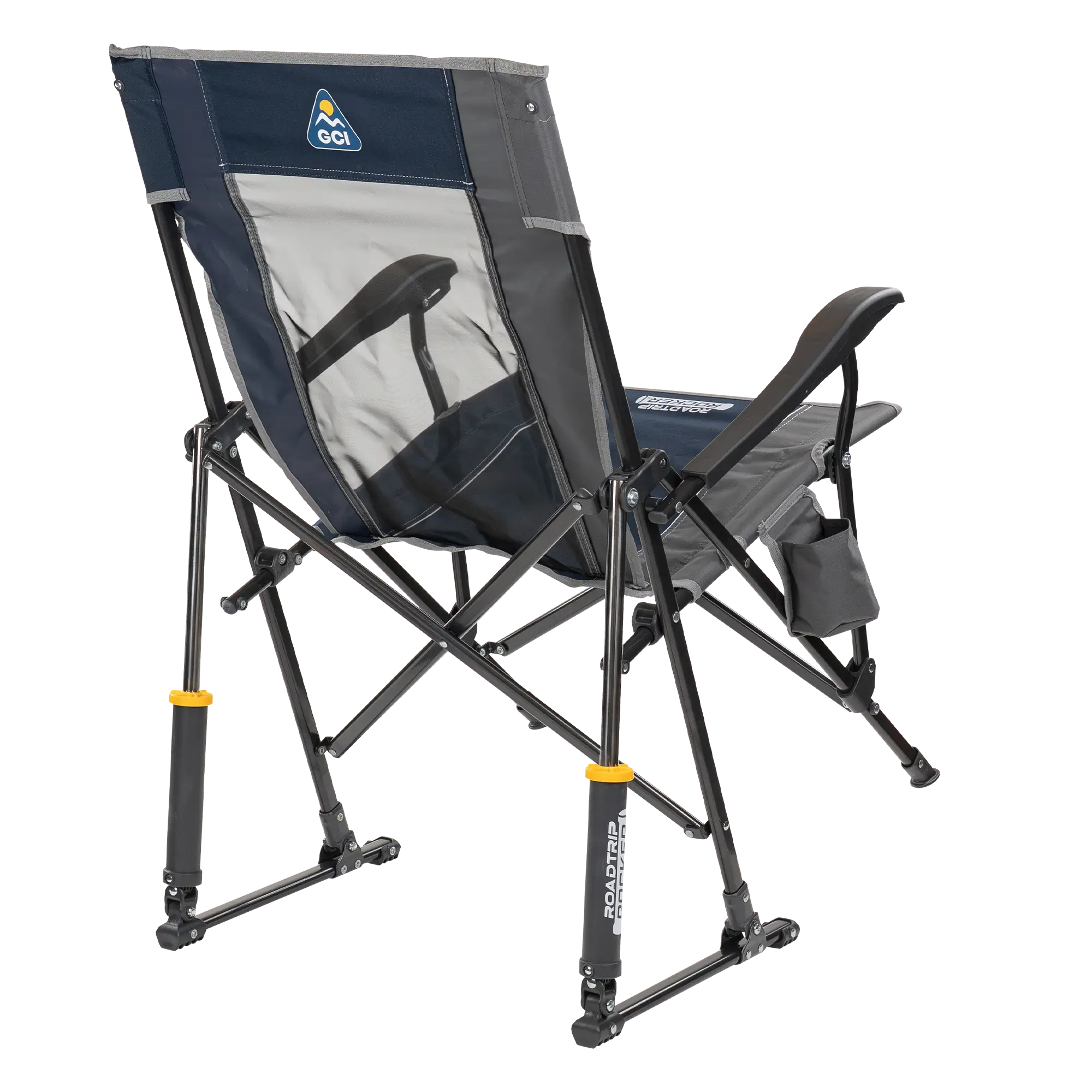 Patented Spring-Action RoadTrip Rocker - Choice 855 - Freestyle Rocker Portable Outdoor Folding Chair Detail