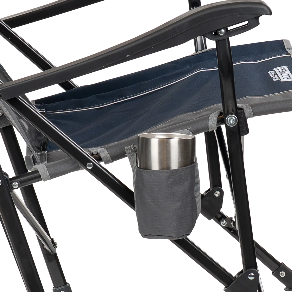 Patented Spring-Action RoadTrip Rocker - Choice 855 - Freestyle Rocker Portable Outdoor Folding Chair Detail