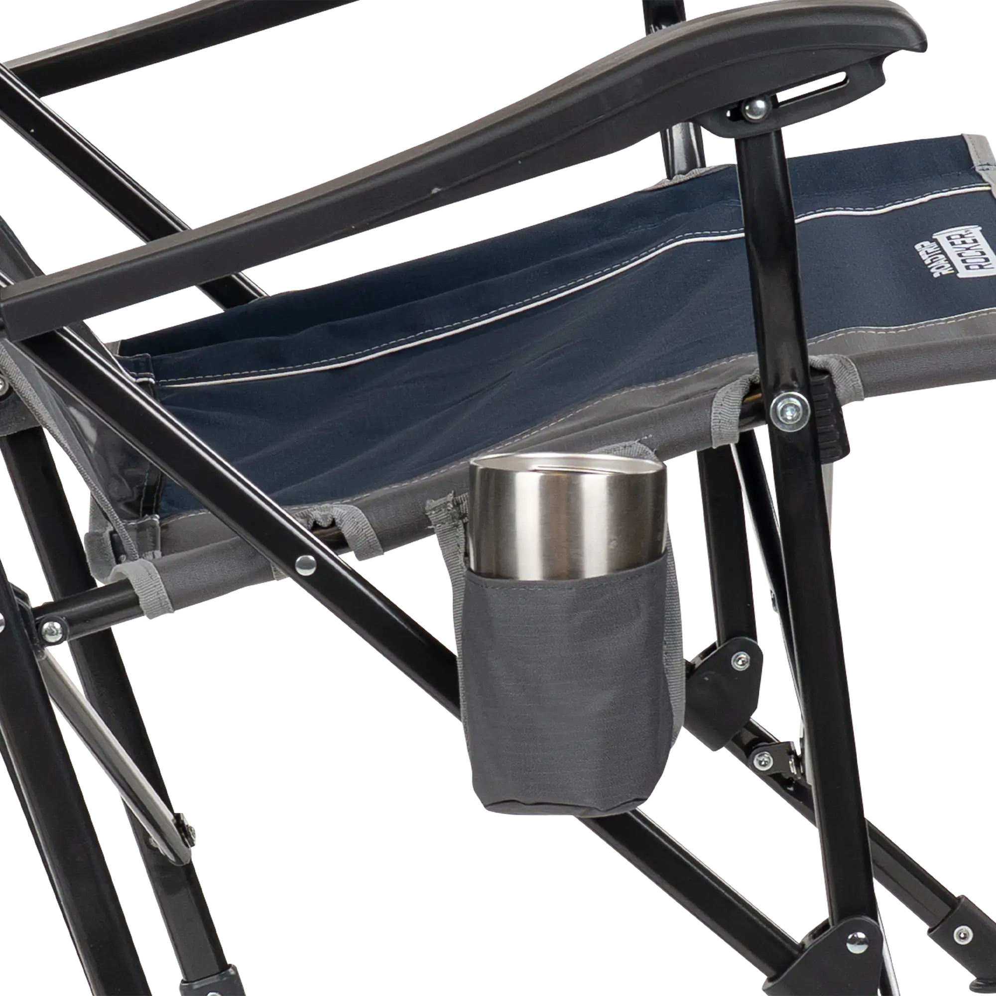 Patented Spring-Action RoadTrip Rocker - Choice 855 - Freestyle Rocker Portable Outdoor Folding Chair Detail