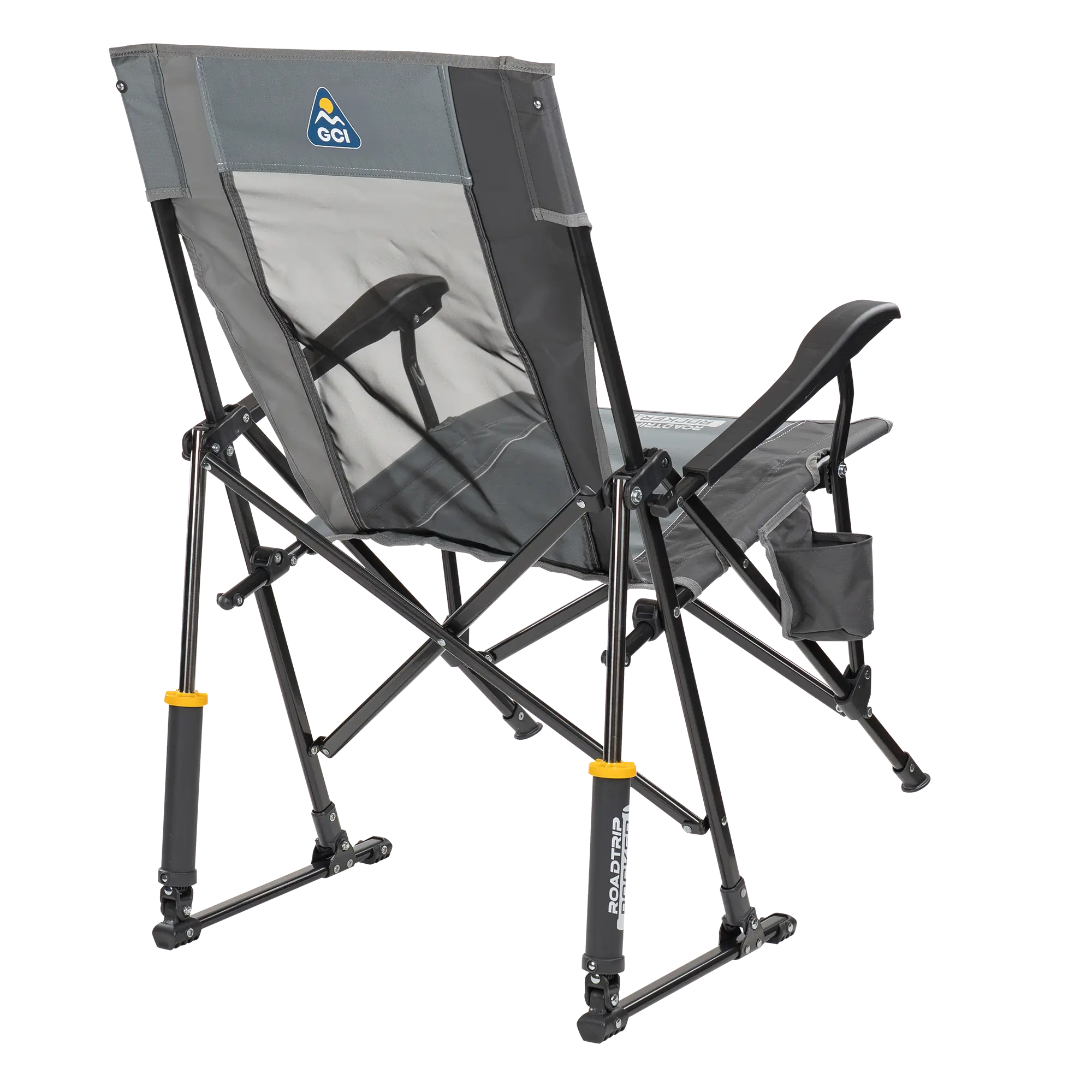 Patented Spring-Action RoadTrip Rocker - Choice 855 - Freestyle Rocker Portable Outdoor Folding Chair Detail
