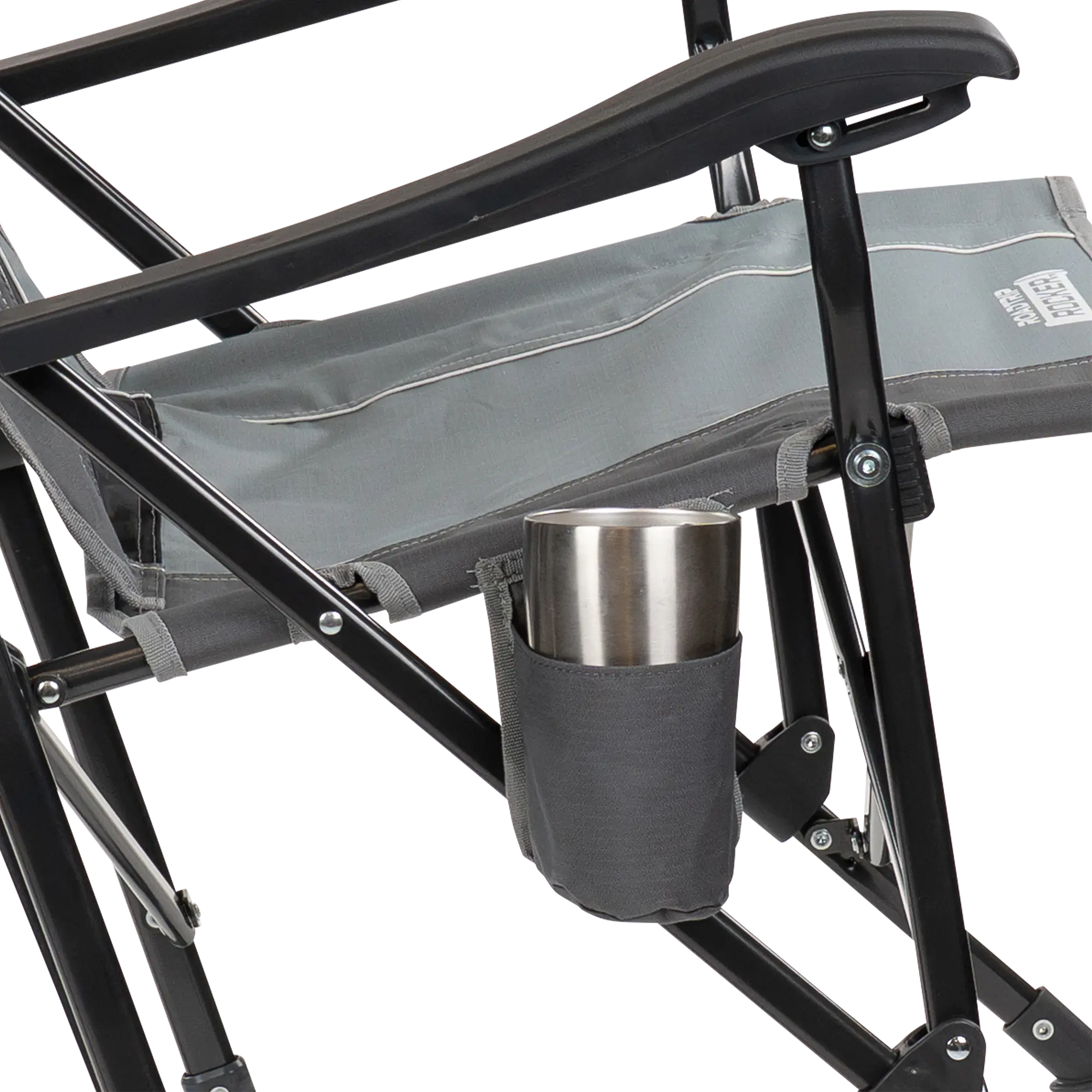 Patented Spring-Action RoadTrip Rocker - Choice 855 - Freestyle Rocker Portable Outdoor Folding Chair Detail