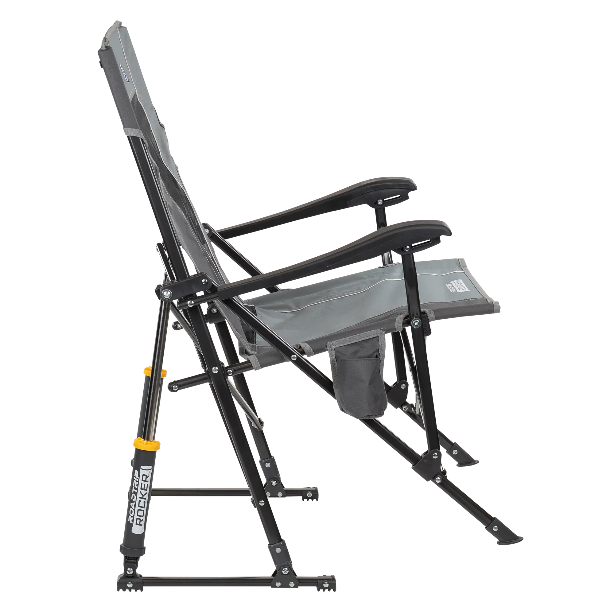 Patented Spring-Action RoadTrip Rocker - Choice 855 - Freestyle Rocker Portable Outdoor Folding Chair Detail
