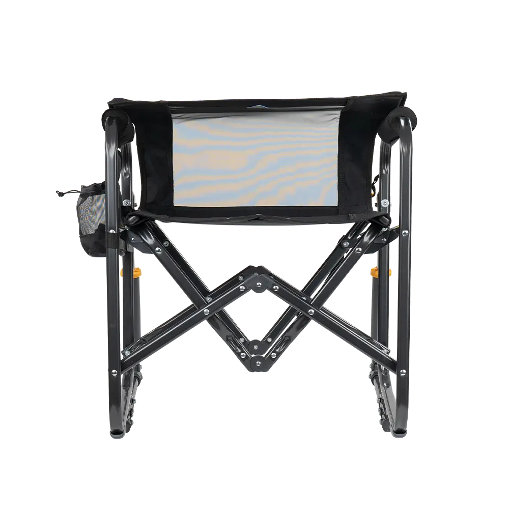 Premium All-Weather Stowaway Rocker - Choice 794 - RoadTrip Rocker Smooth Motion Camp Chair Detail