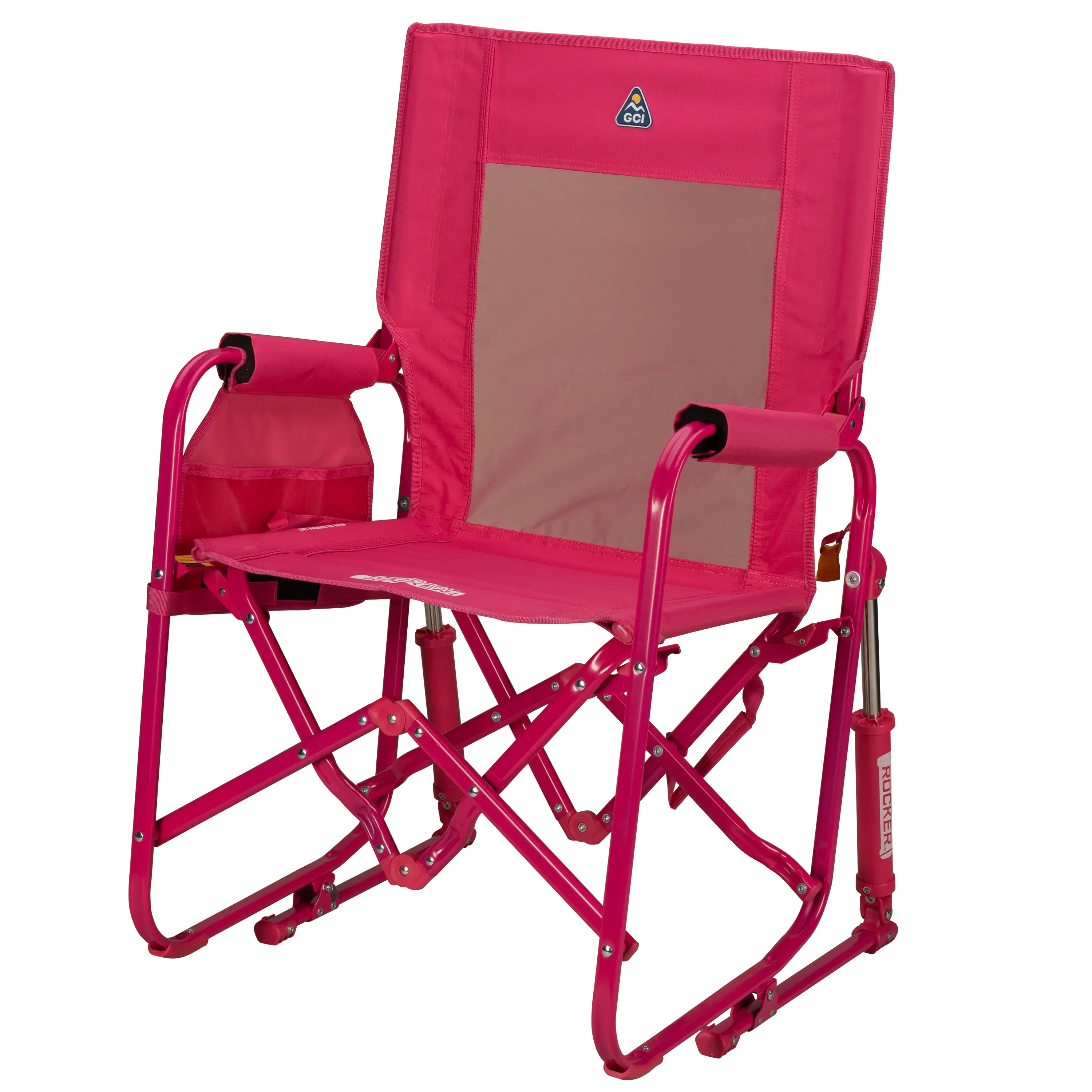 Premium All-Weather Stowaway Rocker - Choice 794 - RoadTrip Rocker Smooth Motion Camp Chair Detail