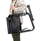 Premium All-Weather Stowaway Rocker - Choice 794 - RoadTrip Rocker Smooth Motion Camp Chair Detail