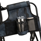 Premium All-Weather Stowaway Rocker - Choice 794 - RoadTrip Rocker Smooth Motion Camp Chair Detail