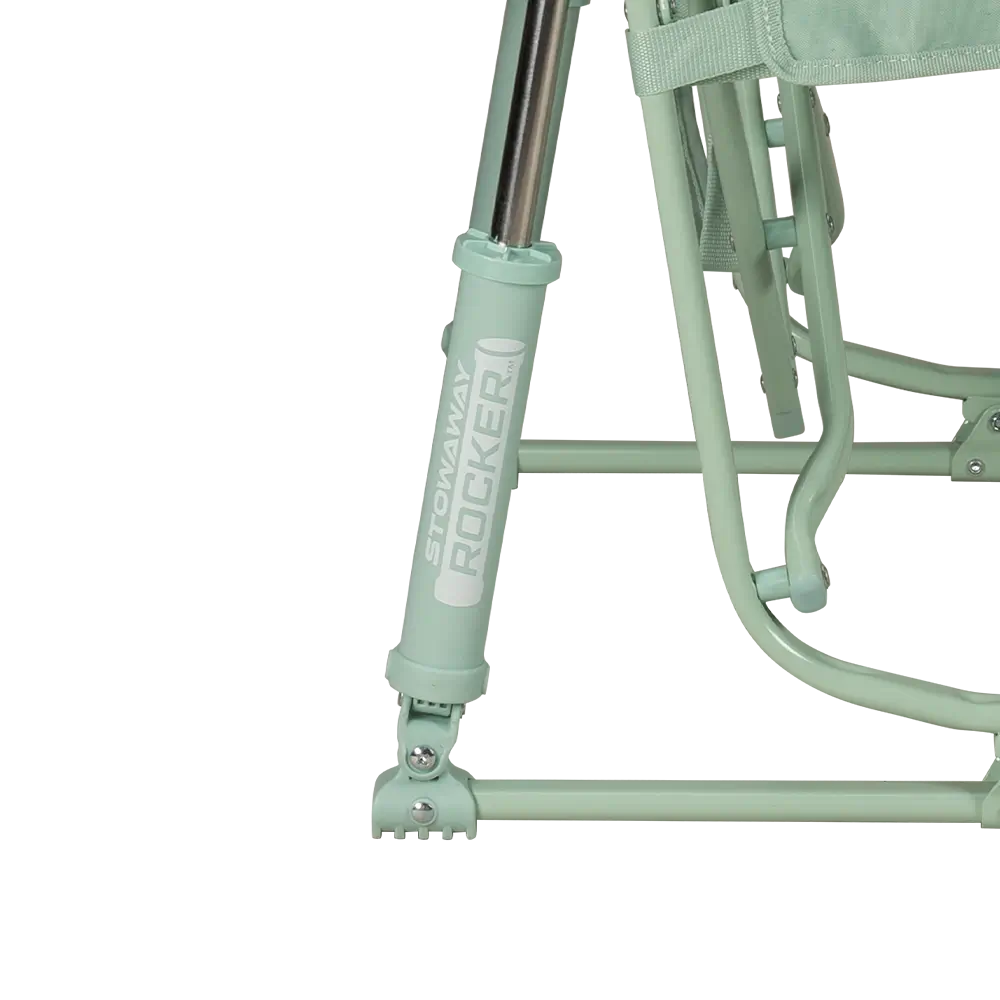 Premium All-Weather Stowaway Rocker - Choice 794 - RoadTrip Rocker Smooth Motion Camp Chair Detail