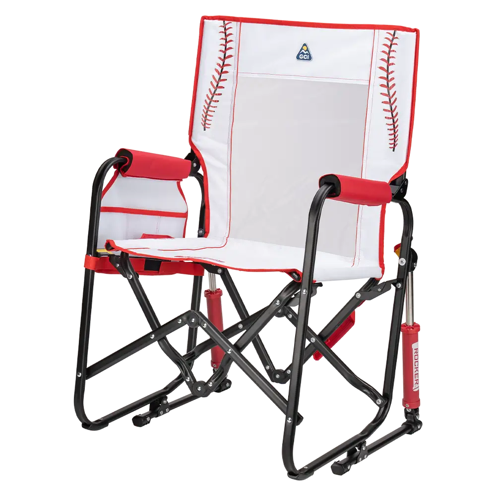 Premium All-Weather Stowaway Rocker - Choice 794 - RoadTrip Rocker Smooth Motion Camp Chair Detail