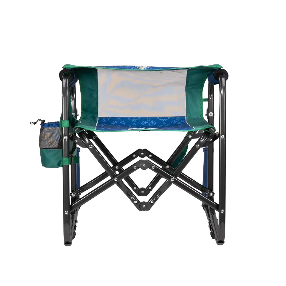 Premium All-Weather Stowaway Rocker - Choice 794 - RoadTrip Rocker Smooth Motion Camp Chair Detail