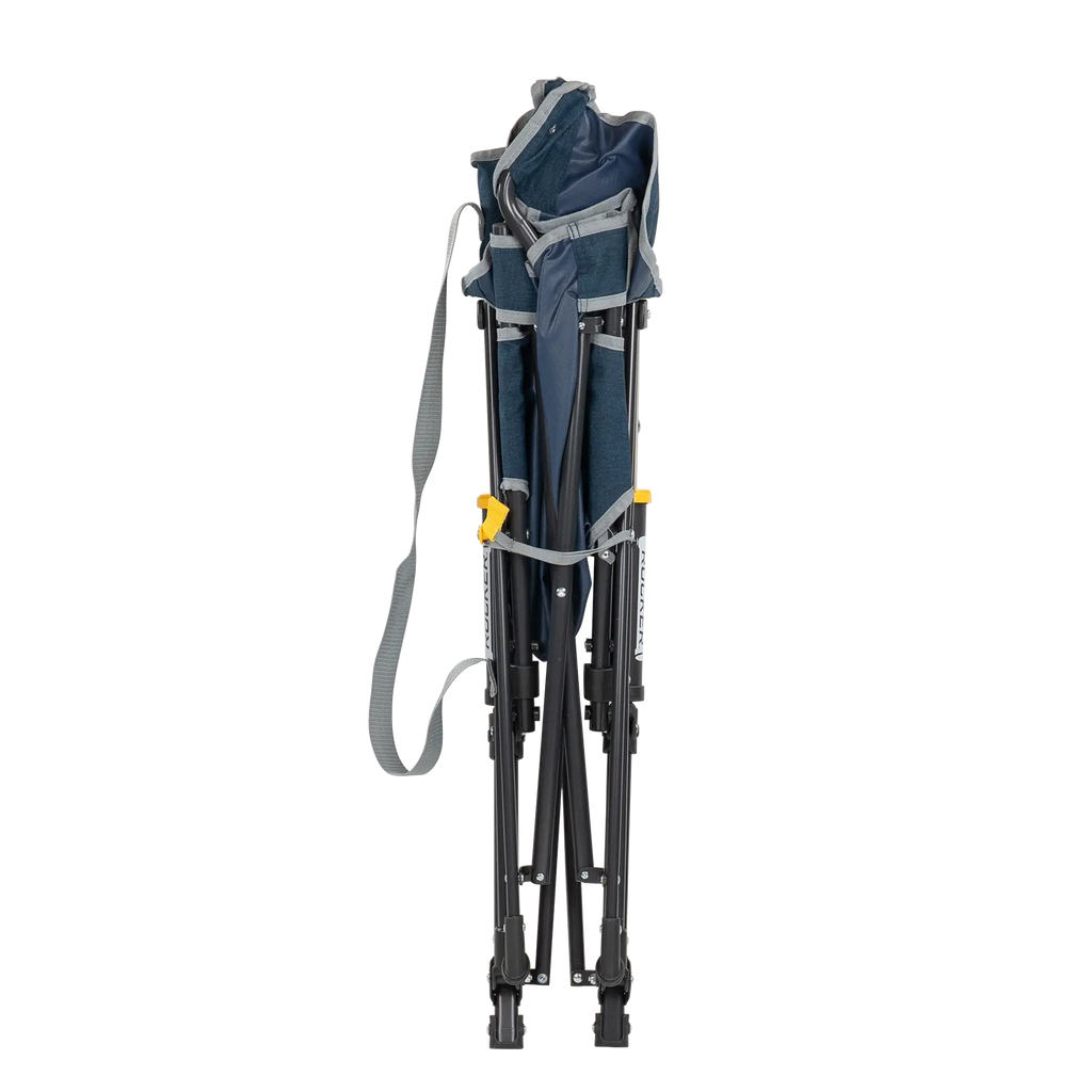 Luxury Camp Kickback Rocker - Choice 345 - Heavy-Duty Kickback Rocker with Beverage Holder Detail