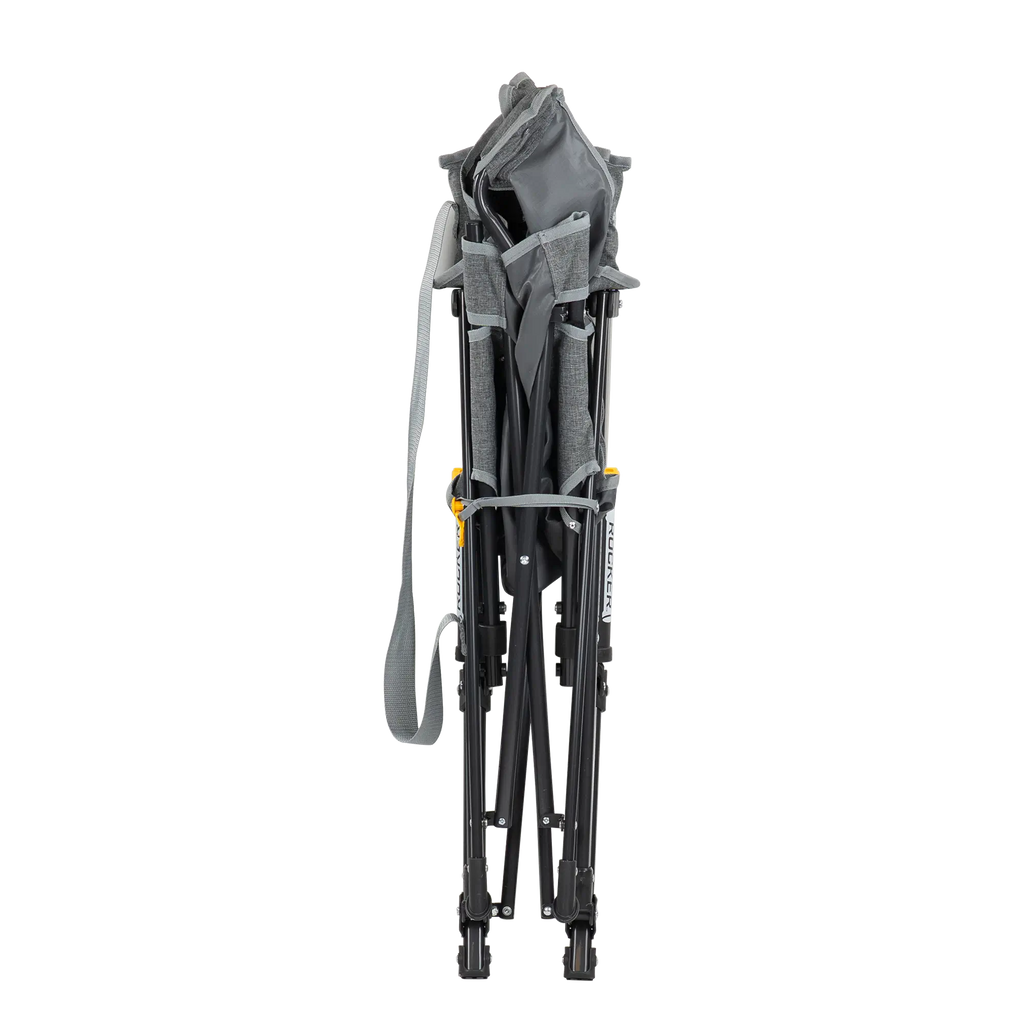 Luxury Camp Kickback Rocker - Choice 345 - Heavy-Duty Kickback Rocker with Beverage Holder Detail