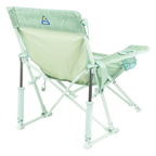 Luxury Camp Kickback Rocker - Choice 345 - Heavy-Duty Kickback Rocker with Beverage Holder Detail