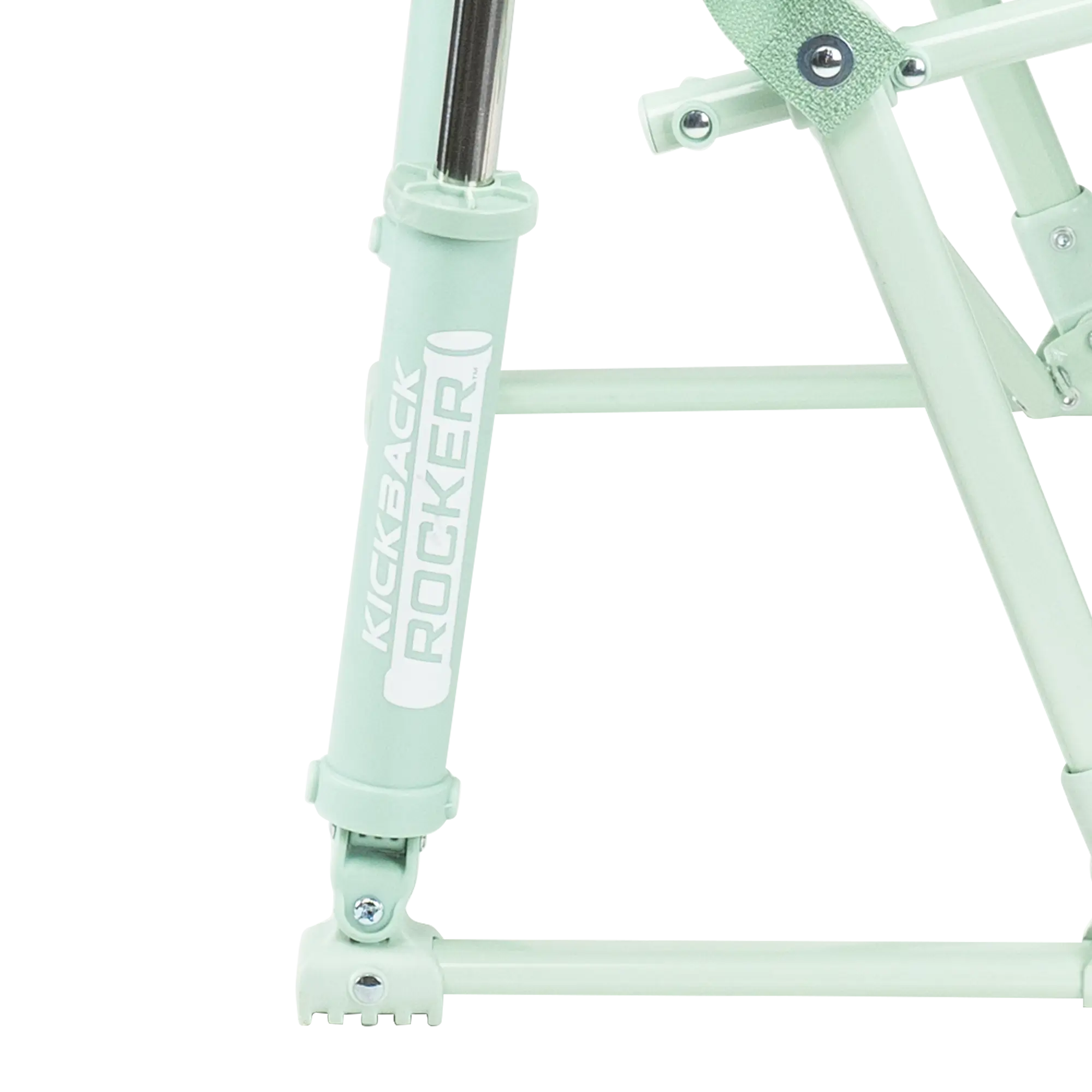 Luxury Camp Kickback Rocker - Choice 345 - Heavy-Duty Kickback Rocker with Beverage Holder Detail