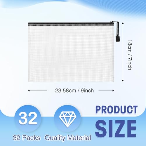 Minimalist Jetec 32 Pcs Mesh Zipper Bags Toy Essentials