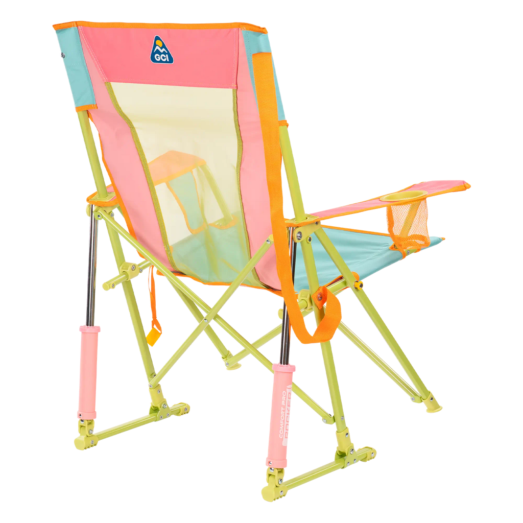 Premium All-Weather Comfort Pro Rocker - Choice 375 - RoadTrip Rocker Smooth Motion Camp Chair Detail