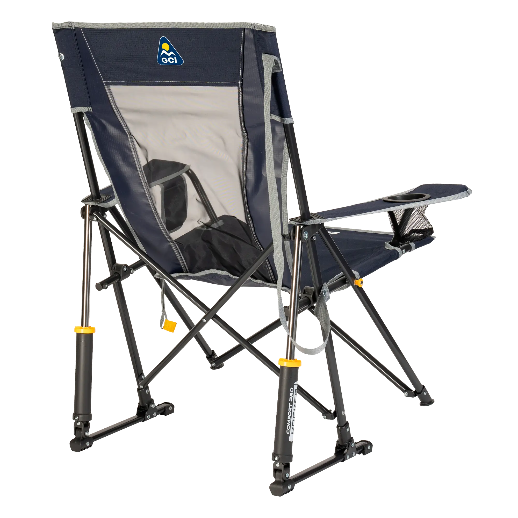 Premium All-Weather Comfort Pro Rocker - Choice 375 - RoadTrip Rocker Smooth Motion Camp Chair Detail