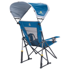 Premium All-Weather SunShade Rocker - Choice 550 - Patented Spring-Action Rocking Chair for Camping Detail