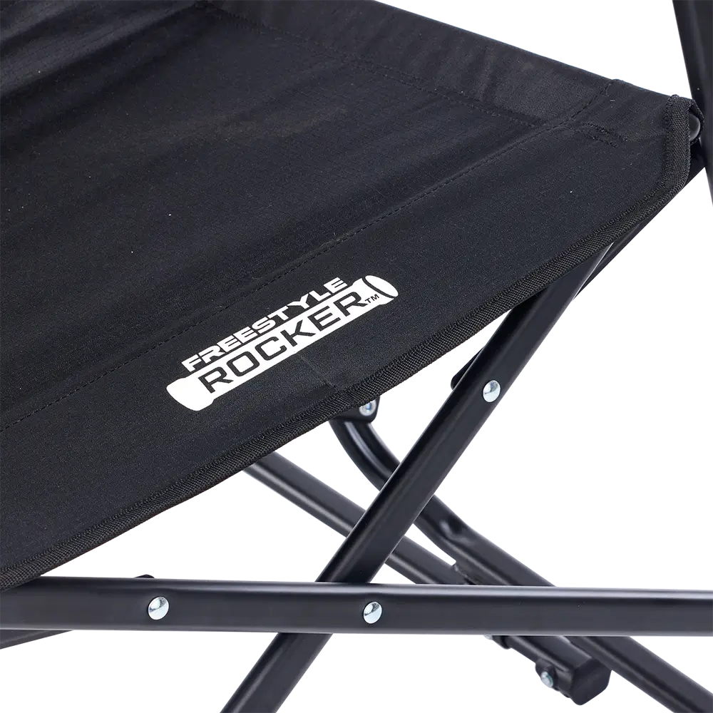 Smooth Motion Freestyle Rocker Elite - Choice 460 - Heavy-Duty Kickback Rocker with Beverage Holder Detail