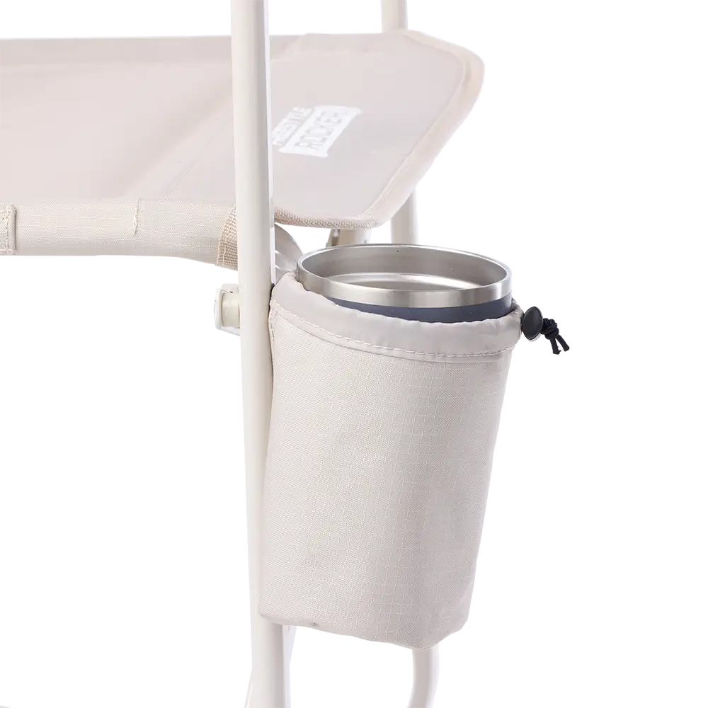 Smooth Motion Freestyle Rocker Elite - Choice 460 - Heavy-Duty Kickback Rocker with Beverage Holder Detail
