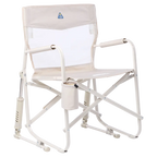 Smooth Motion Freestyle Rocker Elite - Choice 460 - Heavy-Duty Kickback Rocker with Beverage Holder - Soft Neutral